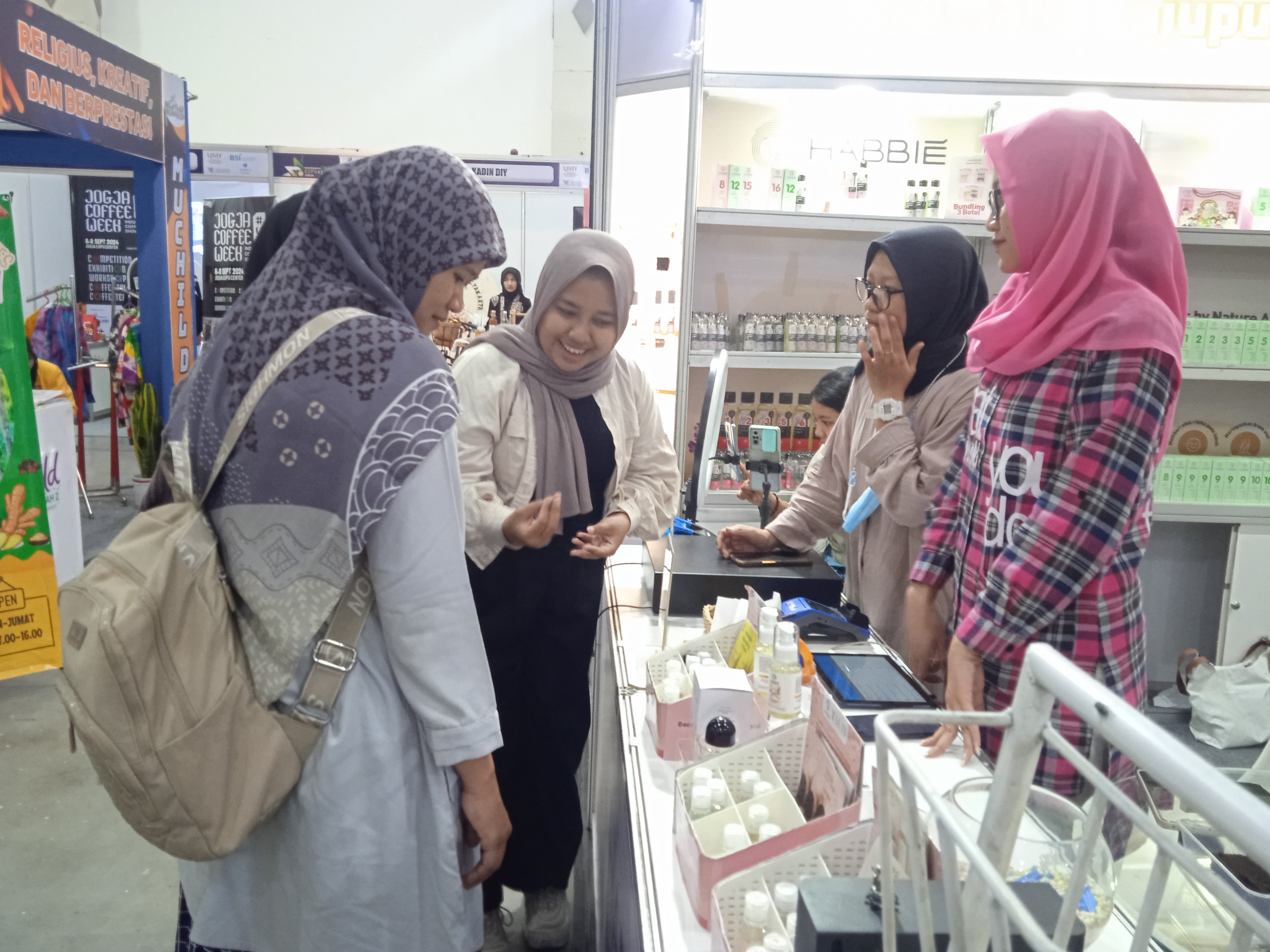 Habbie Tampil Cemerlang dalam Muhammadiyah Expo Jogja 2023 dengan Telon Halal